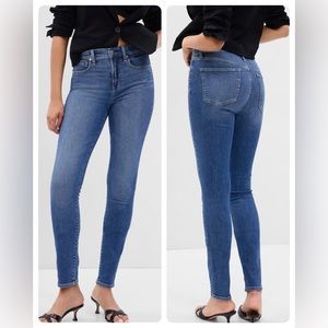 GAP High Rise True Skinny Jeans, Sz 27